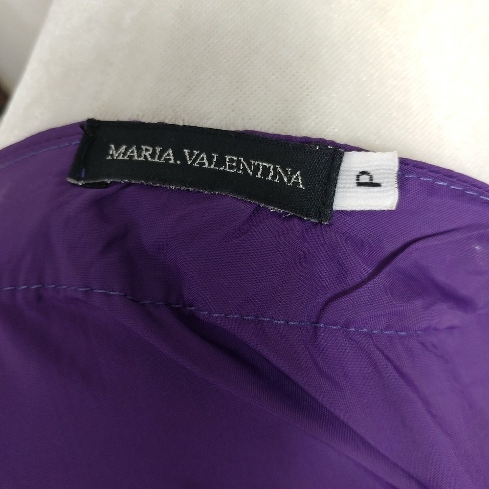 Maria Valentina purple sleeveless dress small - Picture 3 of 7